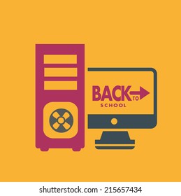 Set of Back To School elements 