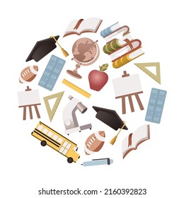set back to school tools education equipment study