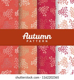 a set background of autumn berry fruit seamless pattern wallpaper illustration collection