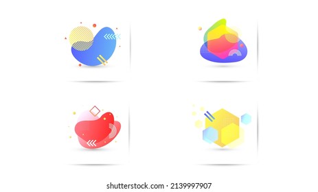 Set background , Fluttering white lines on a blue-purple background , Modern background design for presentation design , illustration Vector EPS 10