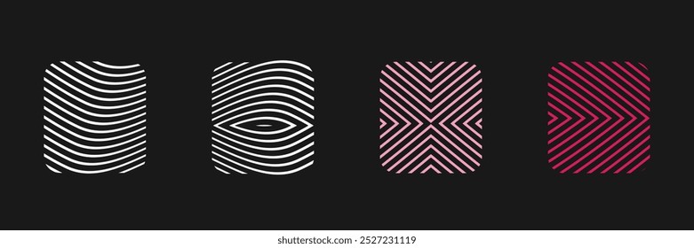 set background line pattern vector ilustration geometric-pattern, seamless-pattern, abstract-pattern background simple design