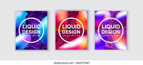 Set background style abstract liquid splash bubble space. Web backdrop pattern texture template for design and vector illustration.