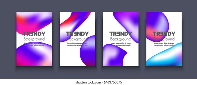 Set background style abstract liquid splash bubble space. Web backdrop pattern texture template for design and vector illustration.