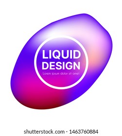 Set background style abstract liquid splash bubble space. Web backdrop pattern texture template for design and vector illustration.