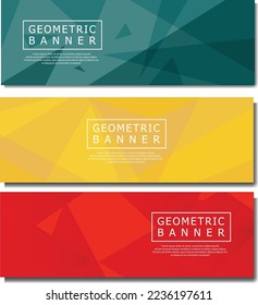 Conjunto de cubiertas de estilo de fondo. Colección de cubiertas brillantes frescas. Gradientes de patrones geométricos mínimos. Vector Eps10