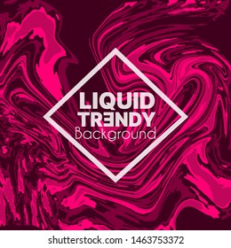 Set background style decorative abstract flowing liquid splash for backdrop space. Web fluid pattern texture template for design and vector illustration.
