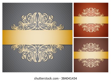 Set with backgrounds. 