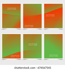 Set of backgrounds Covers Posters, Flyers and Banner Designs. Vector illustration