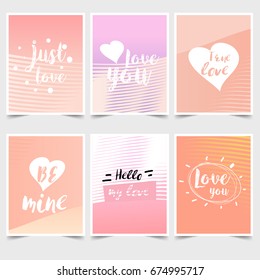 Set of backgrounds Covers Posters, Flyers and Banner Designs. Vector illustration