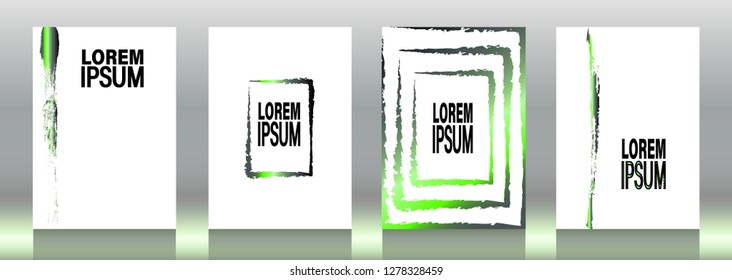 A set of backgrounds / covers / templates / design ideas for books, magazines, catalogs, postcards, flyers, posters, banners, brochures and more. A4, 300dpi, vector graphics.