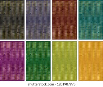 set of backgrounds with glitter. card set