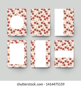 Set of backgrounds with trendy design. Applicable for Covers, Placards, Posters, Flyers and Banner Designs.