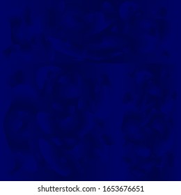 A set of backgrounds for a website or social networks. Abstract gradient clouds are dark blue. Horizontal and vertical vector.