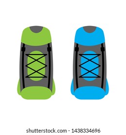 a set of backpack icons