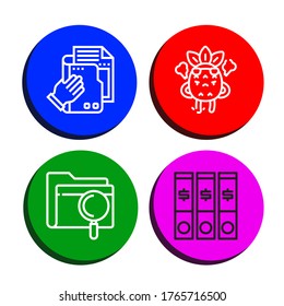 Set of bad icons. Such as File, Angry , bad icons