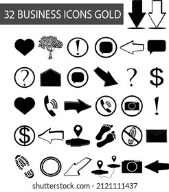 set of badges and icons for business