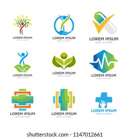 Set of badges and labels elements for organic food and drink. Vegan logo set.