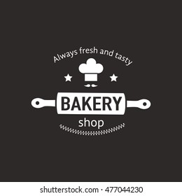 Set of bakery badges with bread, pastry icons and design elements. Vector labels and bakery logo for signage, branding, advertisement.
