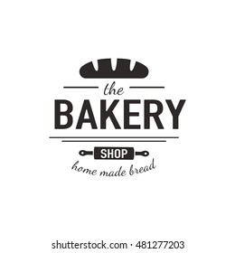 Set of bakery badges with bread, pastry icons and design elements. Vector labels and bakery logo for signage, branding, advertisement.
