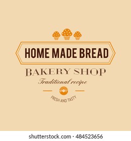 Set of bakery badges with bread, pastry icons and design elements. Vector labels and bakery logo for signage, branding, advertisement.
