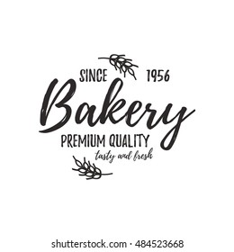 Set of bakery badges with bread, pastry icons and design elements. Vector labels and bakery logo for signage, branding, advertisement.

