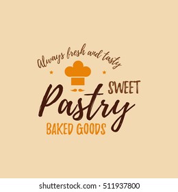 Set of bakery badges with bread, pastry icons and design elements. Vector labels and  logo template for signage, branding, advertisement.
