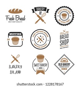 Restaurant Shop Design Element Vintage Style Stock Vector (Royalty Free ...