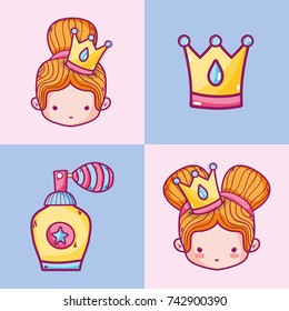 set ballet accesories decoration design