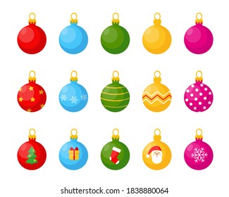 Juego de bolas para el árbol de Navidad