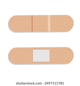 A set of band aids icon. Vector illustration EPS10.