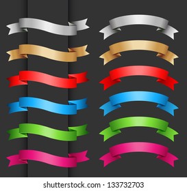 Set of banner