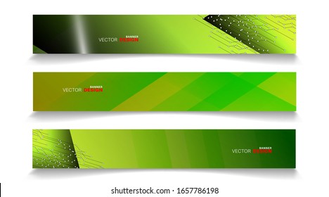 set banner abstract background . vector editable for your design