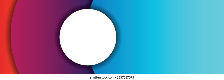set banner background template with modern shape free vector art
