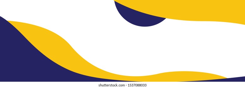 set banner background template with modern shape free vector art