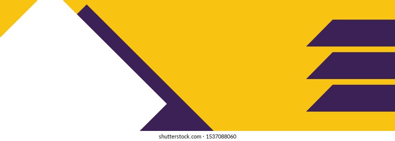 set banner background template with modern shape free vector art