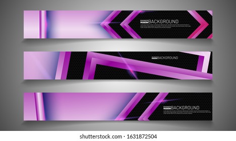 Set banner background for your design. vector graphic design illustration. suitable for your background design