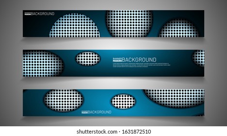 Set banner background for your design. vector graphic design illustration. suitable for your background design