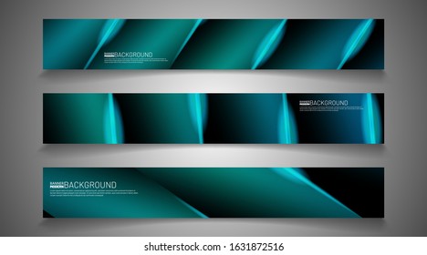 Set banner background for your design. vector graphic design illustration. suitable for your background design