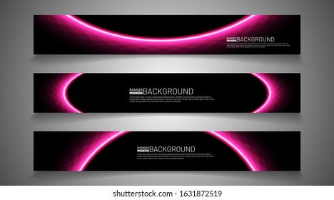 Set banner background for your design. vector graphic design illustration. suitable for your background design