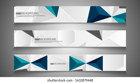 Set banner background for your design. vector graphic design illustration. suitable for your background design