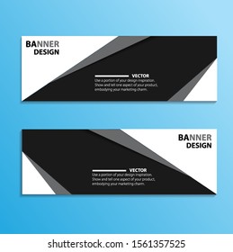 Set a banner design with a combination of several color that inspire inside - vector