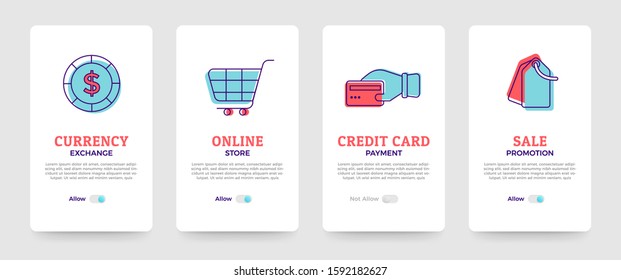Set of banner design template. card design. business solution icons set and layout. Vector illustrate.