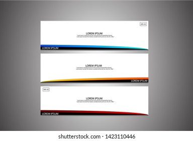 Set of banner design for web, template design, cover design