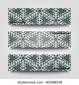 Set of banner templates with abstract background. Eps10 Vector illustration