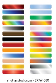 Set of banners