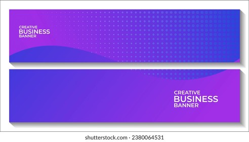 set of banners abstract colorful gradient background with dots