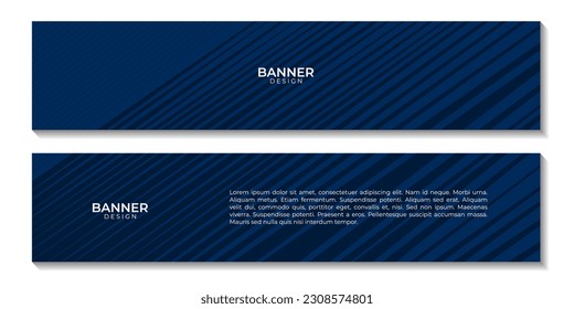 conjunto de banners. fondo abstracto y moderno con líneas. un entorno moderno para los negocios.