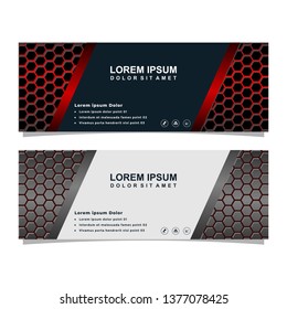 Set banners background template. Abstract design modern for use web and advertising 