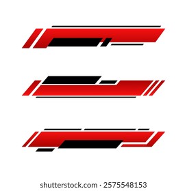  Set banners and lower thirds for banner Bars. Sport News. Streaming Video templates