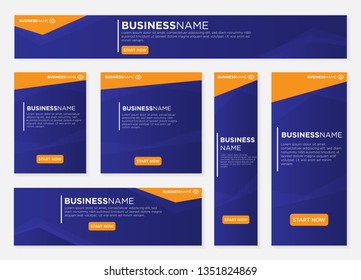 set of banners pack design with modern and minimalist concept, editable and printable set, promotion marketing ads template design vector eps.10